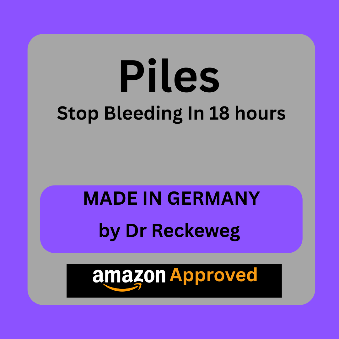 Treat Your Piles AND Stop Bleeding In 1 Day ( R13 & Hamamilise Made In Germany)