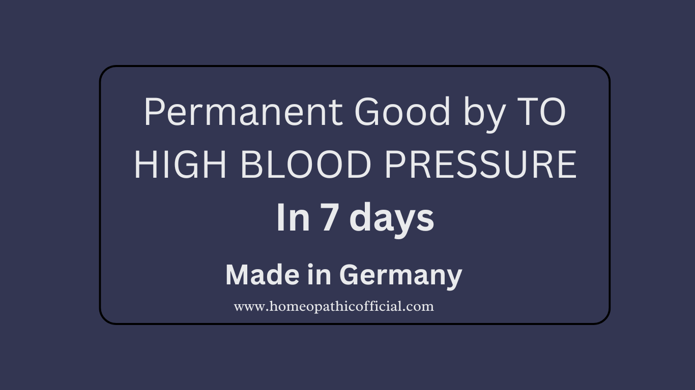 For High Blood Pressure (Rauvolfia Serpentia Made in Germany )